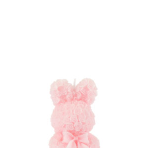 Bougie Lapin Rose Small-8h