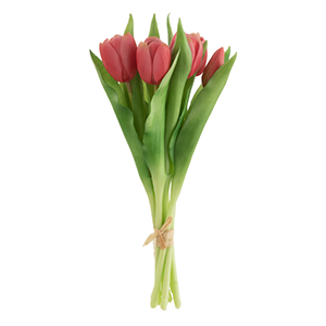 Bouquet Tulipes 7pieces Pu Rose Vif Small
