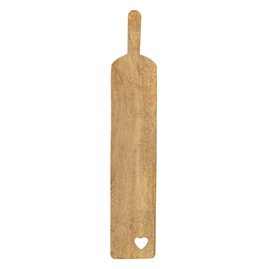 Planche A Decouper Rectangle Coeur Manguier Large